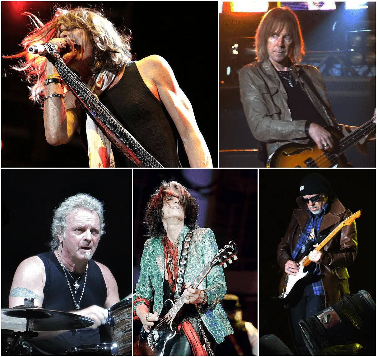 Aerosmith band photograph