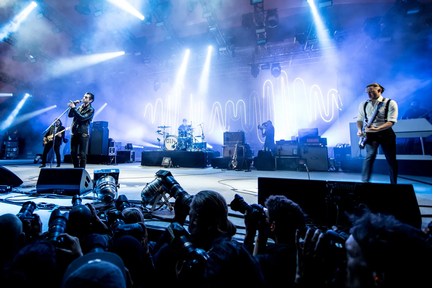 Arctic Monkeys band photograph