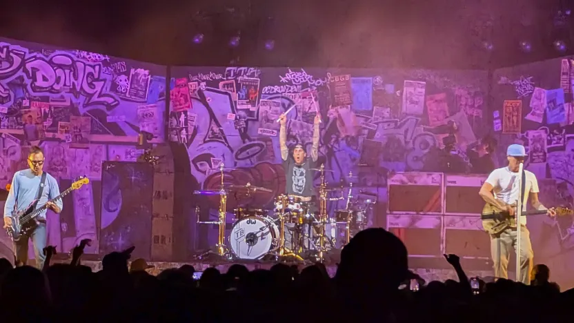 Blink-182 band photograph