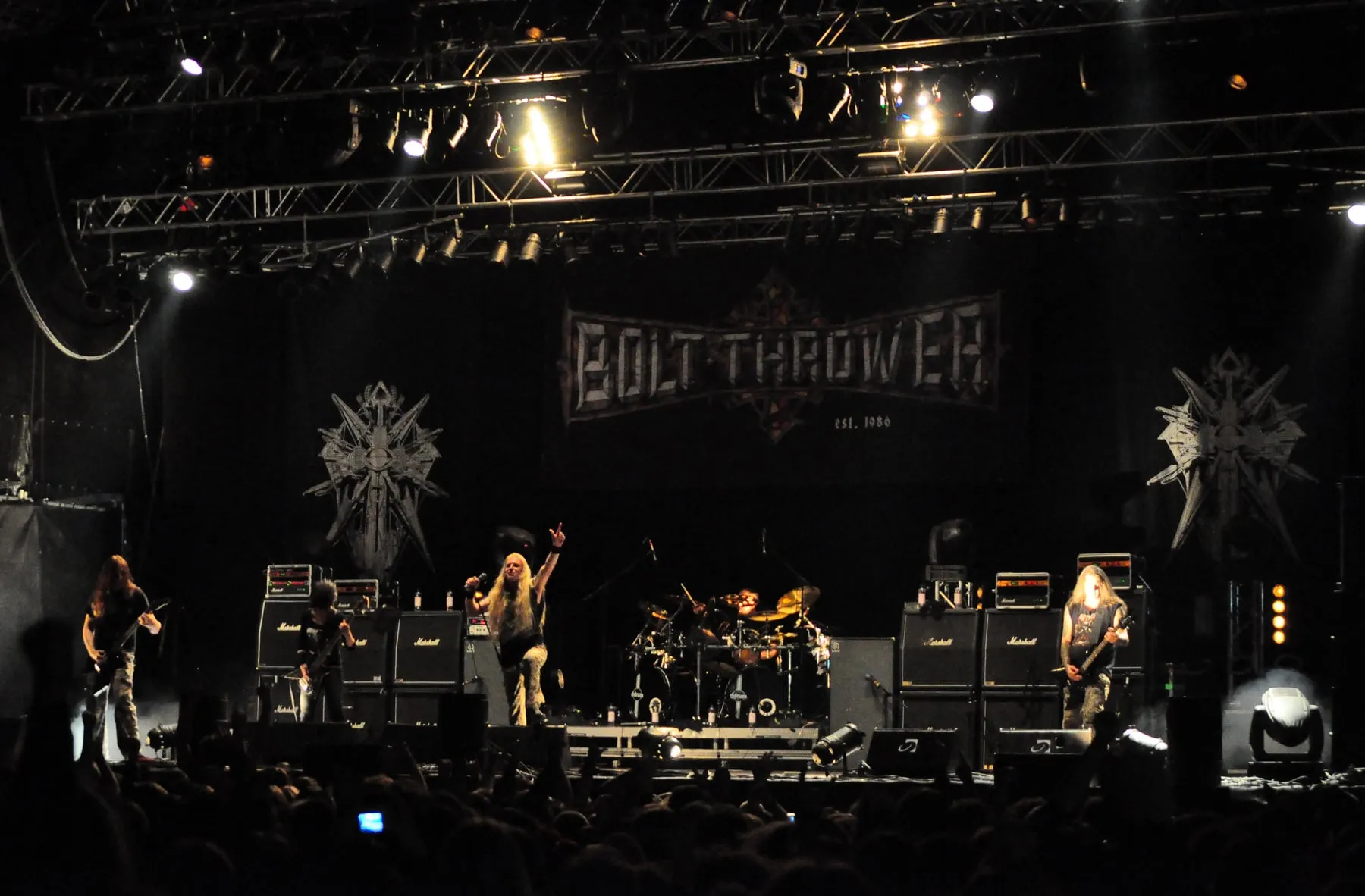 Bolt Thrower band photograph