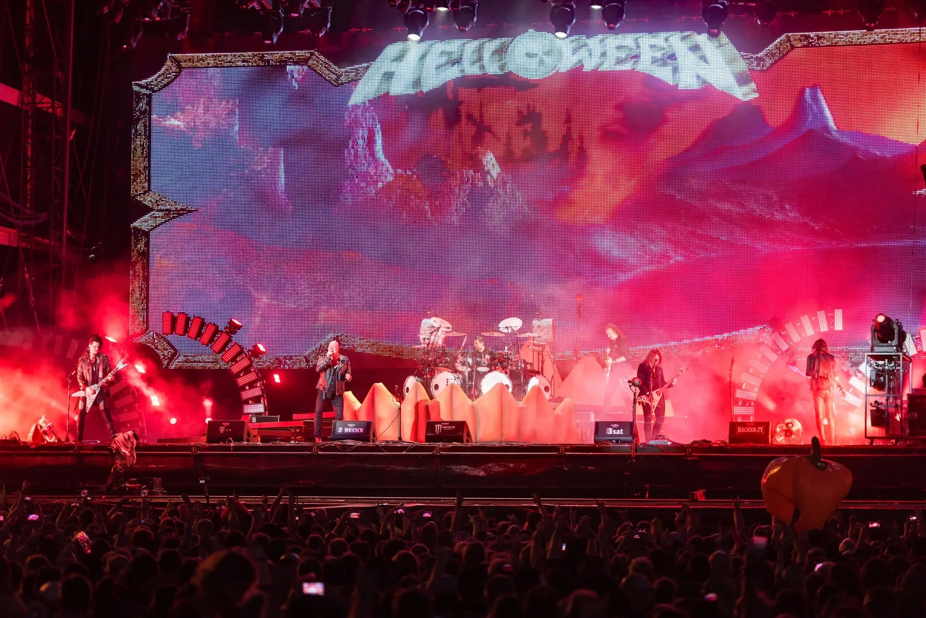 Helloween band photograph