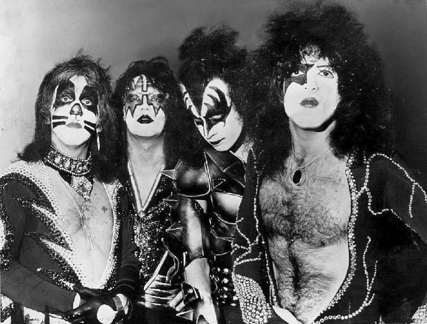 Kiss band photograph