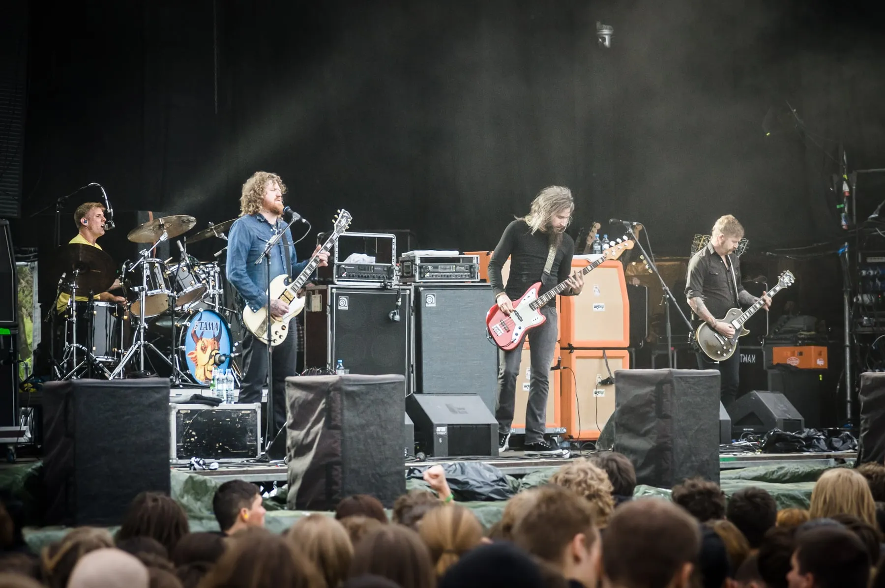 Mastodon band photograph