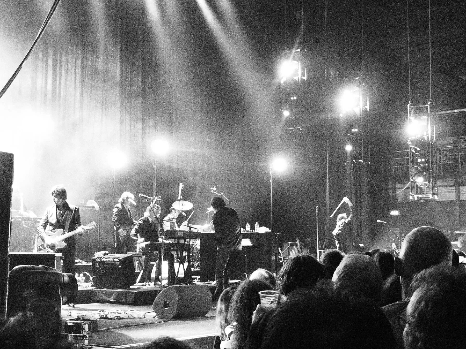 Nick Cave and the Bad Seeds band photograph