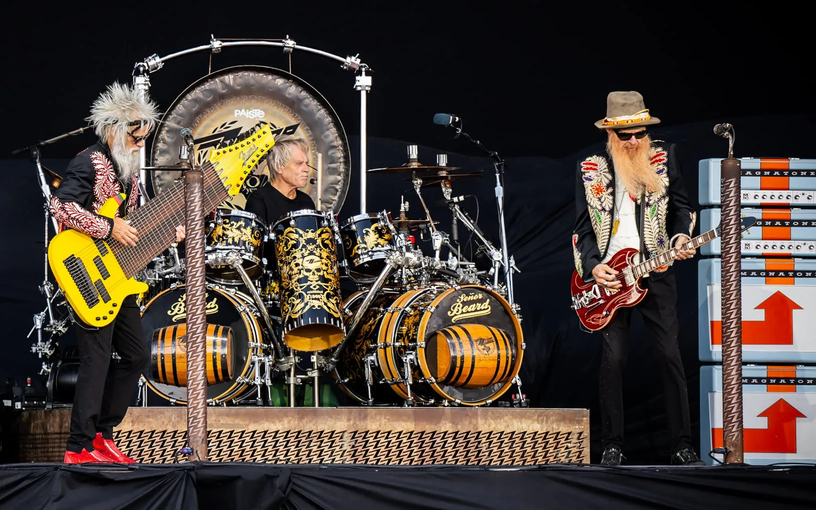 ZZ Top band photograph